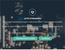 Tablet Screenshot of letio.com